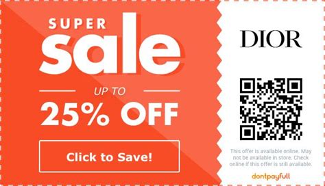 cupon descuento dior|dior honey coupon code.